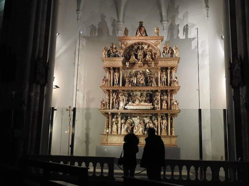 L'altare ligneo di Giovanni Martini a Mortegliano