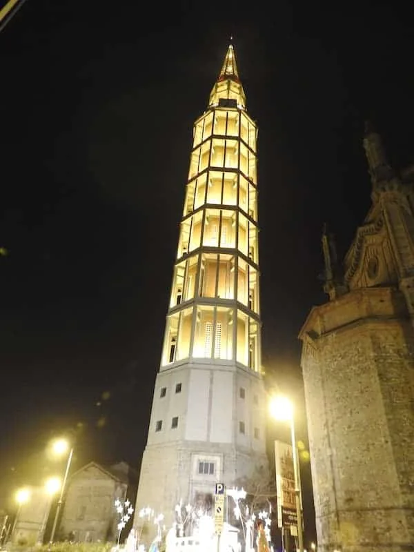 Il Duomo di Mortegliano e il campanile da record