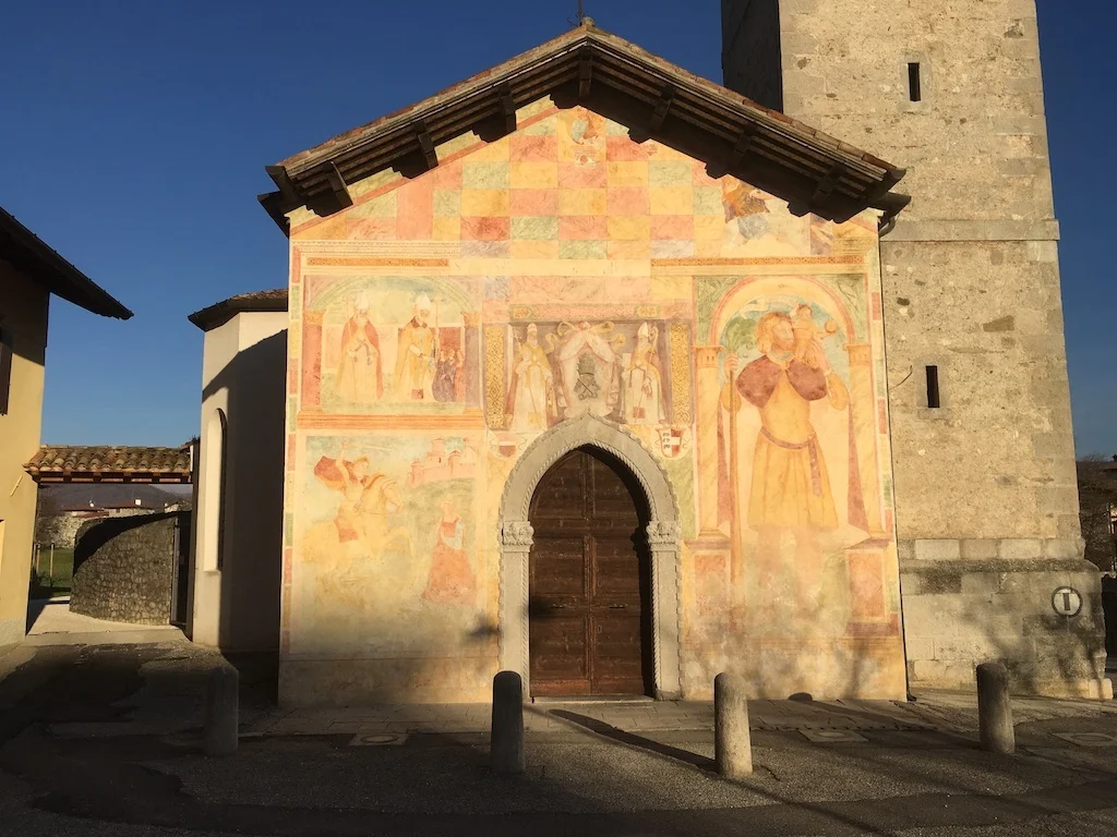 La chiesa di San Biagio a Cividale e il Rio Emiliano