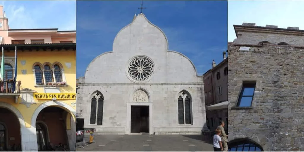 Architetture di Muggia tra fortezza e palazzi veneziani