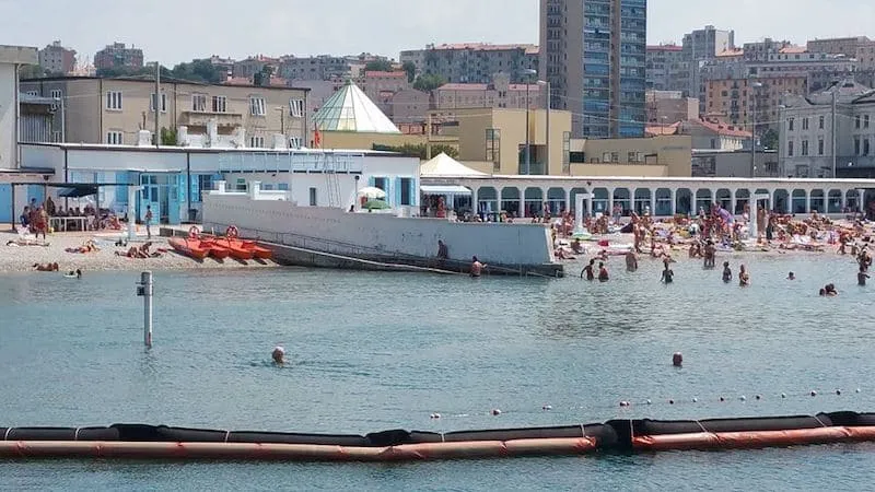 Il Pedocìn di Trieste: storia del bagno a sessi separati