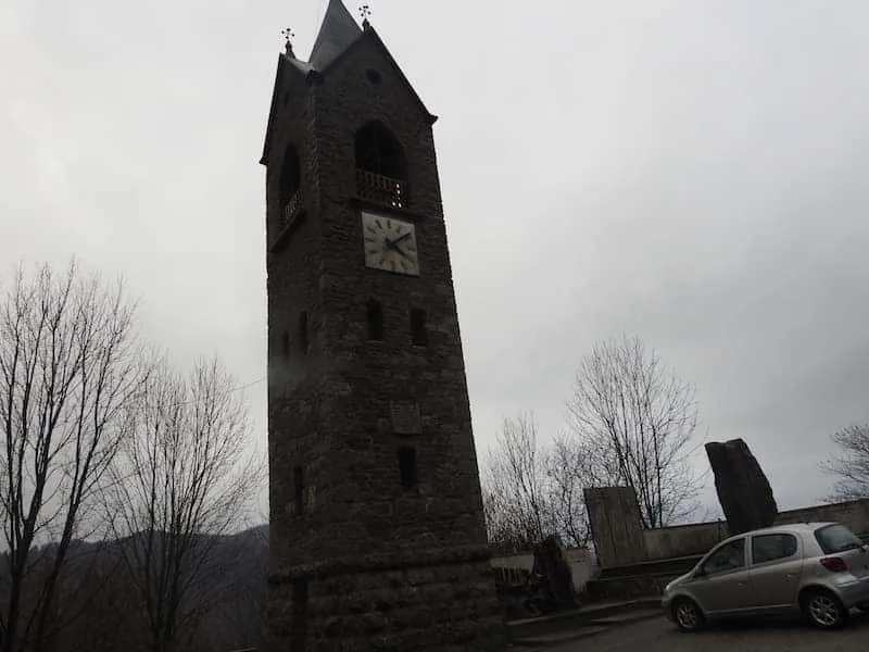 Caporetto: la ritirata a Cepletischis e Valli del Natisone