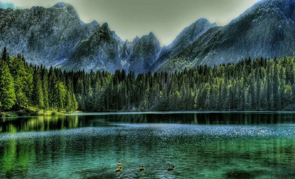 Laghi di Fusine: orografia e glaciologia sotto il Mangart