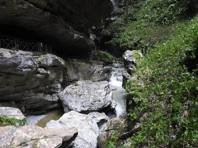 Orrido dello Slizza a Tarvisio: geologia e vie asburgiche