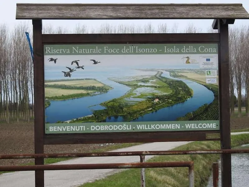 Riserva Naturale Foce dell'Isonzo: l'Isola della Cona