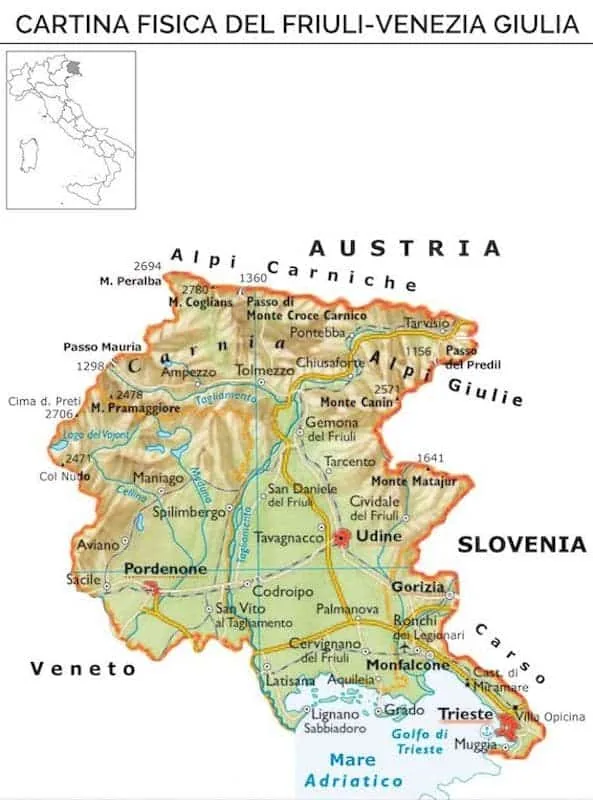 Friuli Venezia Giulia: origine del nome e storia della regione Friuli Venezia Giulia: origine del nome e storia della regione - Storia in Friuli Venezia Giulia