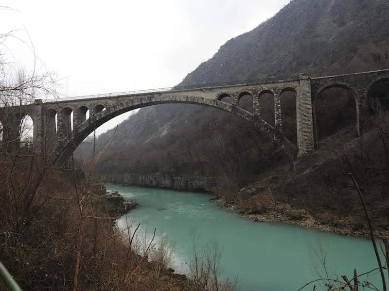 Ponte di Salcano: l'arcata in pietra da record sull'Isonzo