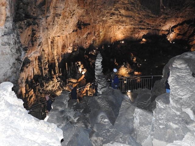 Scorcio dell'interno della Grotta